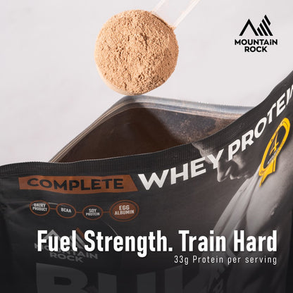 Mountain Rock Bulk Pro Plus Whey Protein 700g Swiss Chocolate | Award-Winning | Halal