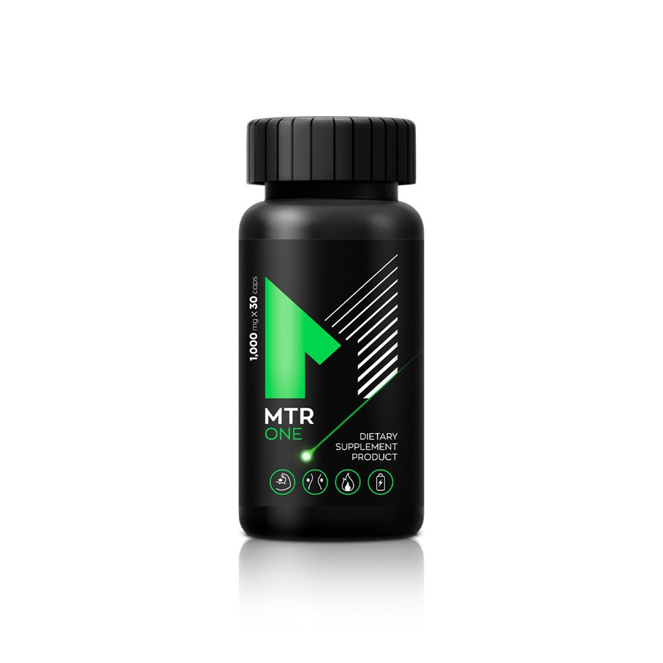 Mountain Rock MTR-ONE Dietary Supplement 1000mg | 30 Capsules | Burn Block Build | Weight Management Formula | Metabolism Support | L-Carnitine & L-Arginine