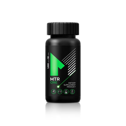 Mountain Rock MTR-ONE Dietary Supplement 1000mg | 30 Capsules | Burn Block Build | Weight Management Formula | Metabolism Support | L-Carnitine & L-Arginine